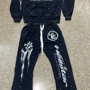 HellStar Graphic Tracksuit (Black)